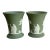 1930s Wedgwood Sage Green Jasperware Goddess Urn Vases- a Pair For Sale