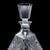 Glass Vintage Liqueur Decanter, English, Crystal Glass, Spirit Bottle, Barware, c.1970 For Sale - Image 7 of 12