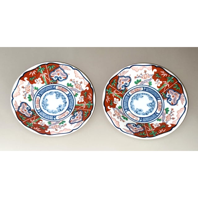 Vintage Imari Wall Plate Decor For Sale In New York - Image 6 of 12