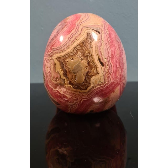 Skull in Rhodochrosite Mineral For Sale - Image 7 of 18