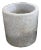 Old Vintage Chinese Granite Organic Modern Planter Pot For Sale