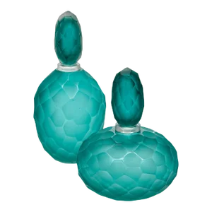 Pair of Murano Glass Bottles