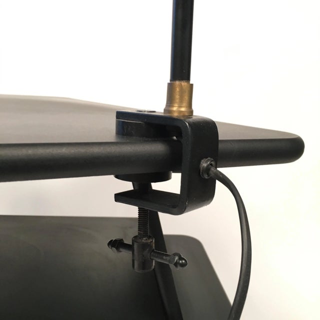 1970s Large Mid-Century Modern Adjustable Articulated Desk Lamp For Sale - Image 5 of 7