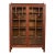 Stickley Brothers Style Antique Mission Oak Arts and Crafts Bookcase Cabinet, Circa 1900 For Sale