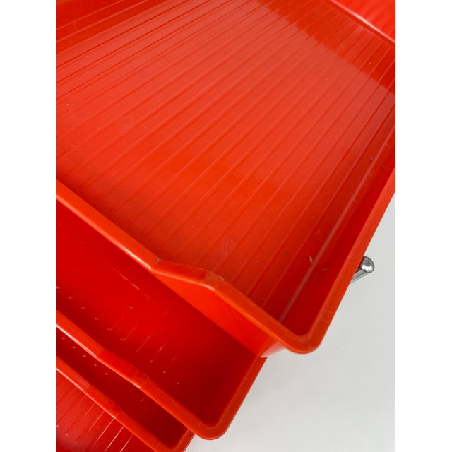 Vintage Danflex Desktop File Organizer Letter Tray For Sale - Image 9 of 9