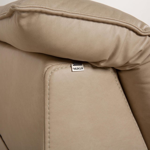 Davino Leather Corner Sofa from Hukla For Sale - Image 12 of 18