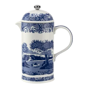 Spode Blue Italian French Press, 28 oz.