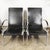 Mid-Century Modern Leather and Aluminium Lounge Chairs by Rudolf Szedleczky, 1970s, Set of 2 For Sale - Image 15 of 17