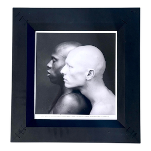 Original Reproduction B/W Photo Print of Ken Moody & Robert Sherman , 1984 Photographed by Robert Mapplethorpe