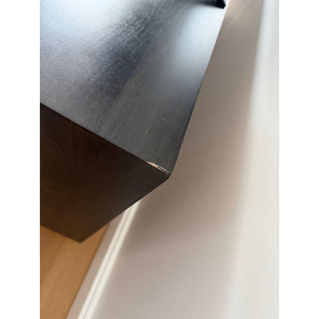Chocolate Room & Board Media Console Cabinet For Sale - Image 8 of 10