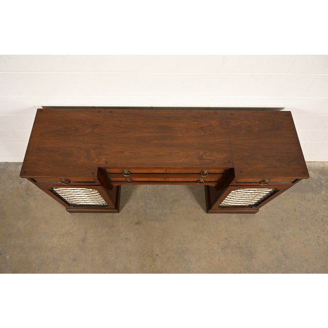 Kittinger English Regency Carved Mahogany Sideboard Buffet, Circa 1960s For Sale - Image 14 of 17