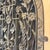 Victorian Antique Cast Iron Architectural Grille With Custom Wood Frame For Sale - Image 3 of 3