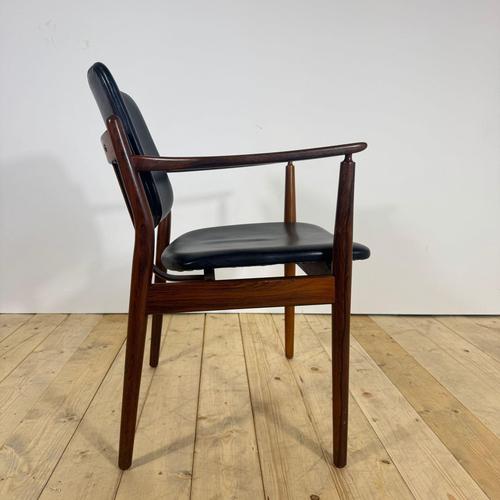 Mid-Century Danish Model 402 Chair in Rosewood by Børge Rammeskov for Sibast Møbler For Sale - Image 9 of 10