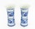 Blue Chinese Blue and White Porcelain Vases, Pair For Sale - Image 8 of 9