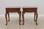 Age: c1973 Details: #24 Finish Solid Cherry Dovetailed Drawer Construction High Quality Construction Queen Anne Legs & Pad...