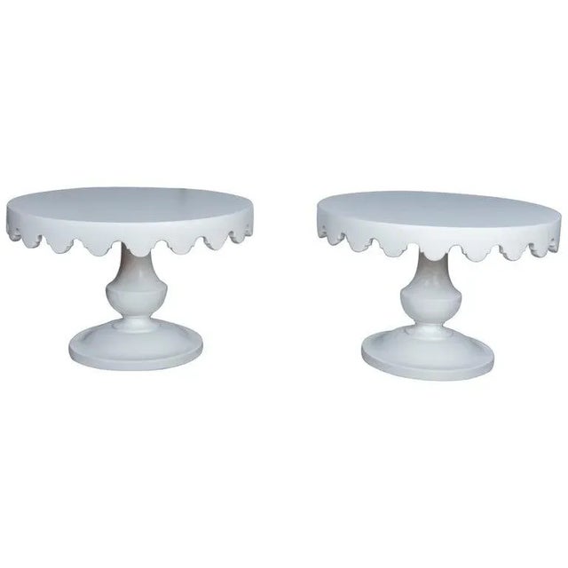 1940s Original Handmade Dorothy Draper Tables for the Greenbrier Resort - A Pair For Sale - Image 11 of 11