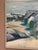 Original swedish oil on canvas – “valleys” by k. Svanvik – signed – vintage & framed – 71 × 56 cm (28" × 22") an...