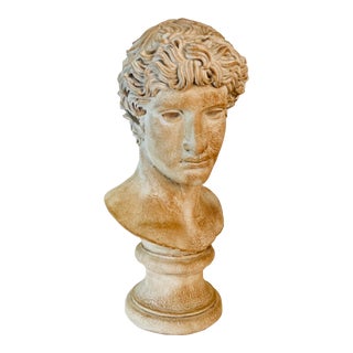 Austin Productions 1984 Bust of Roman Athlete For Sale