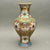 Chinese Vintage Chinese Cloisonné Enamel Floral Lotus Vase For Sale - Image 3 of 9