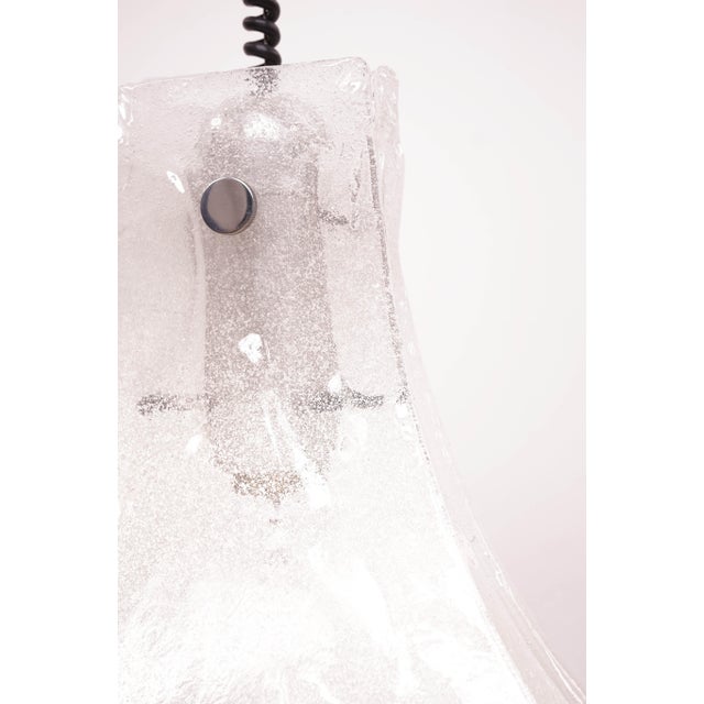 Murano Glass Hanging Lamp by Carlo Nason for Kalmar For Sale - Image 6 of 11