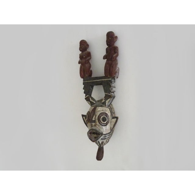 Mossi Mask, Burkina Faso. Tribal Art. African Art. 67 cm - 26.37" This face mask belongs to the Ouagadougou style,...