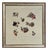 Vintage Large Botanical Mushroom Needlepoint in Custom Frame For Sale