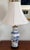 Chinoiserie Blue and White Porcelain Vase Table Lamps For Sale - Image 10 of 12