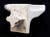 Mid 20th Century Mid 20th Century Reclaimed White Ceramic Corner Wall Cup & Toothbrush Holder For Sale - Image 5 of 5