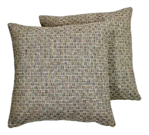 24" X 24" Kravet Multi Color Weave Pillows