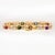 1980s 14k Yellow Gold Multicolor Gemstone and Diamond Link Bracelet For Sale - Image 12 of 12