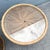 Boho Chic Buri Rattan Circular Inlaid Glass Top Side Tables - A Pair For Sale - Image 4 of 8