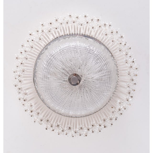 Mid-Century Modern Mid-Century Modern Flush Lamp, 1960s For Sale - Image 3 of 8