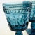 Mid 20th Century Vintage Blue Wine Goblets - "Park Lane" by Colony - Set of 4, 1970s For Sale - Image 5 of 8