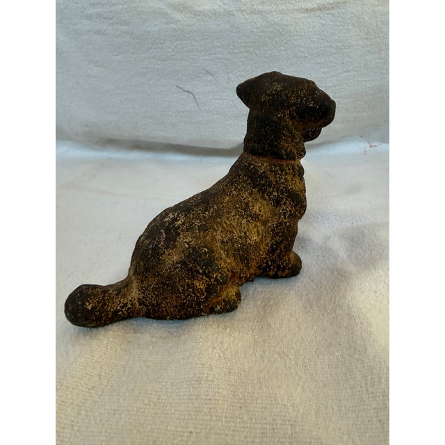 1930s Cast Iron Very Heavy Hubley Terrier For Sale In Los Angeles - Image 6 of 11