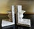 Vintage Italian Marble Bookends, Mid- Century For Sale - Image 4 of 10