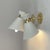 White Articulating Diabolo Wall Lights from Rene Mathieu, France, 1950s For Sale - Image 8 of 16