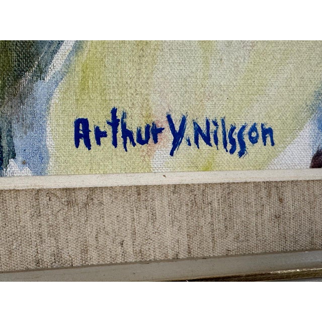 Nilsson was most active in the 1950s and 60s and exhibited regularly during this time. He painted portraits, still life...