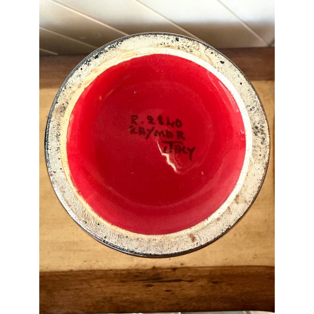 Mid-Century Modern Alvino Bagni for Raymor Vase For Sale - Image 3 of 4