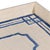 Boho Chic Pattern Natural Fiber Raffia Serving Tray For Sale - Image 3 of 8