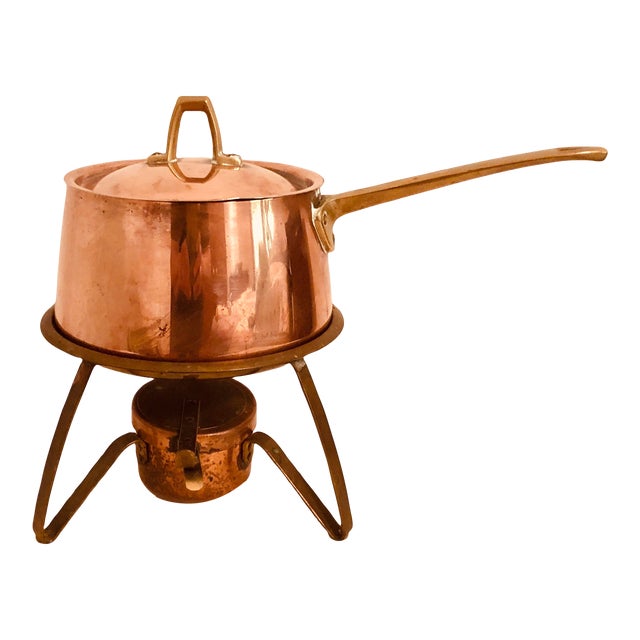 Vintage Paul Revere Chafing Dish Fondue Pot Chairish