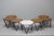 Coffee Tables by Gio Ponti for Isa Bergamo, Italy, 1950s, Set of 7 For Sale - Image 4 of 15