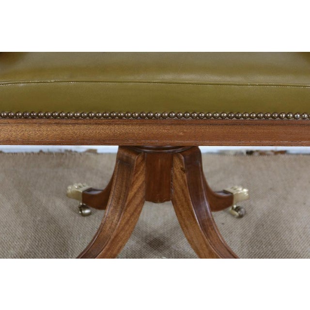 Regency Style Desk Armchair, 20th Century For Sale - Image 12 of 18