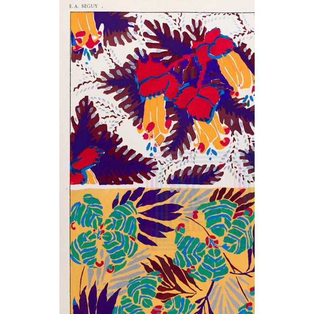 All Edges Gilt's edition of Séguy's Suggestions pour Étoffes et Tapis (Suggestions for Stuffs and Carpets) Plate 15 E. A....
