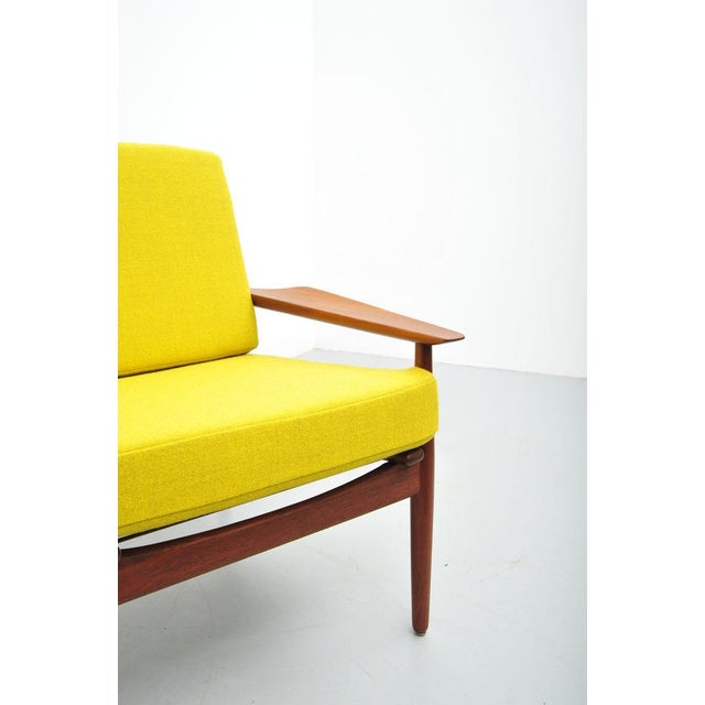 Wood Lounge Chair in Teak by Arne Vodder, 1950s For Sale - Image 7 of 15