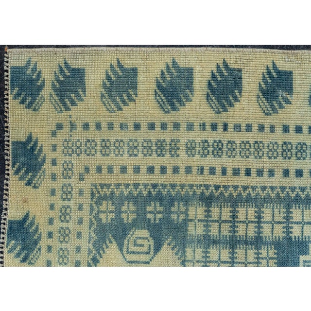 Early 21st Century Turkish Vintage Rug 3'5" x 5'3" #20706 For Sale - Image 5 of 8