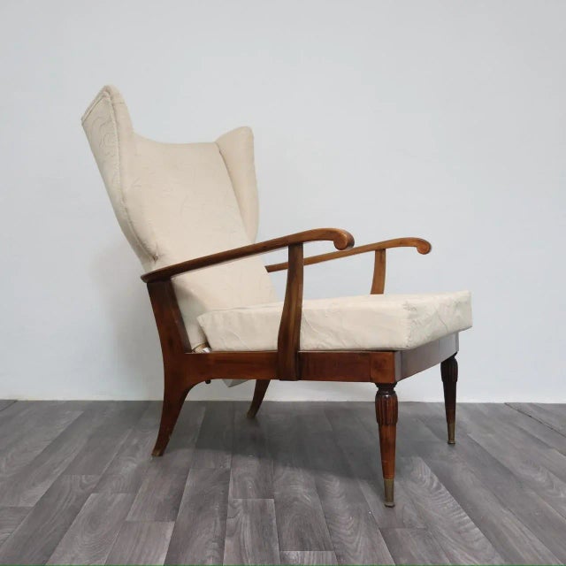 Mid-Century Modern Mid-Century Camea Reclining Armchair by Renzo Franchi Camerani, 1950s For Sale - Image 3 of 18