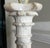 Neoclassical Black and White Marble Neoclassical Column Lamp For Sale - Image 3 of 8