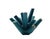Mid-Century Modern Vibi Torino Green Ceramic Multi-Flower Vase, Italy, 1960s For Sale - Image 3 of 6