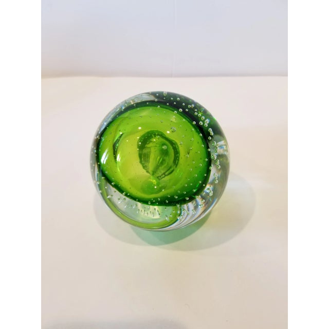 Mid-Century Modern 1960s Murano Glass Pear For Sale - Image 3 of 4