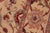 1990s Shabby Chic Medallion 1990's Pak-Persian Taupe/Red Wool Rug - 6'1'' X 8'10'' For Sale - Image 5 of 9